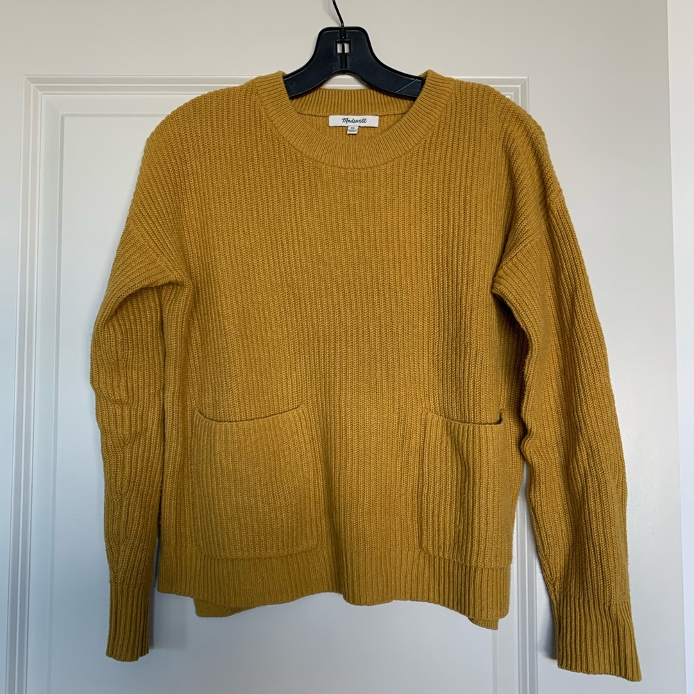 Patch Pocket Pullover Sweater - image 4